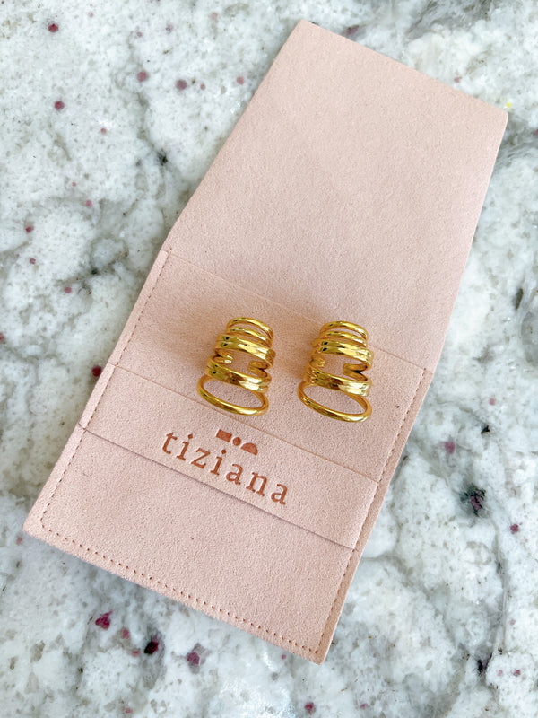 Arete estilo piercing 3 - trendy 024
