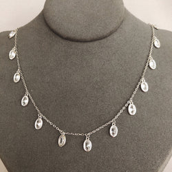 CRYSTAL DROPS NECKLACE
