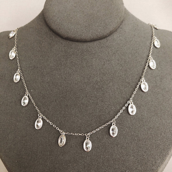 CRYSTAL DROPS NECKLACE
