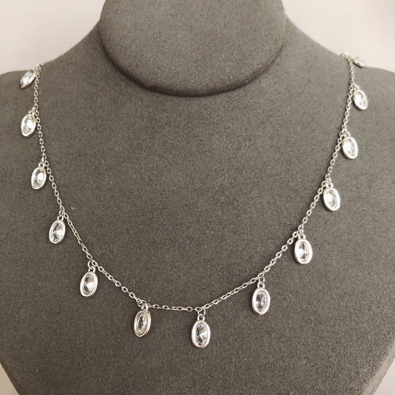 CRYSTAL DROPS NECKLACE