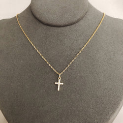 MINI CROSS NECKLACE