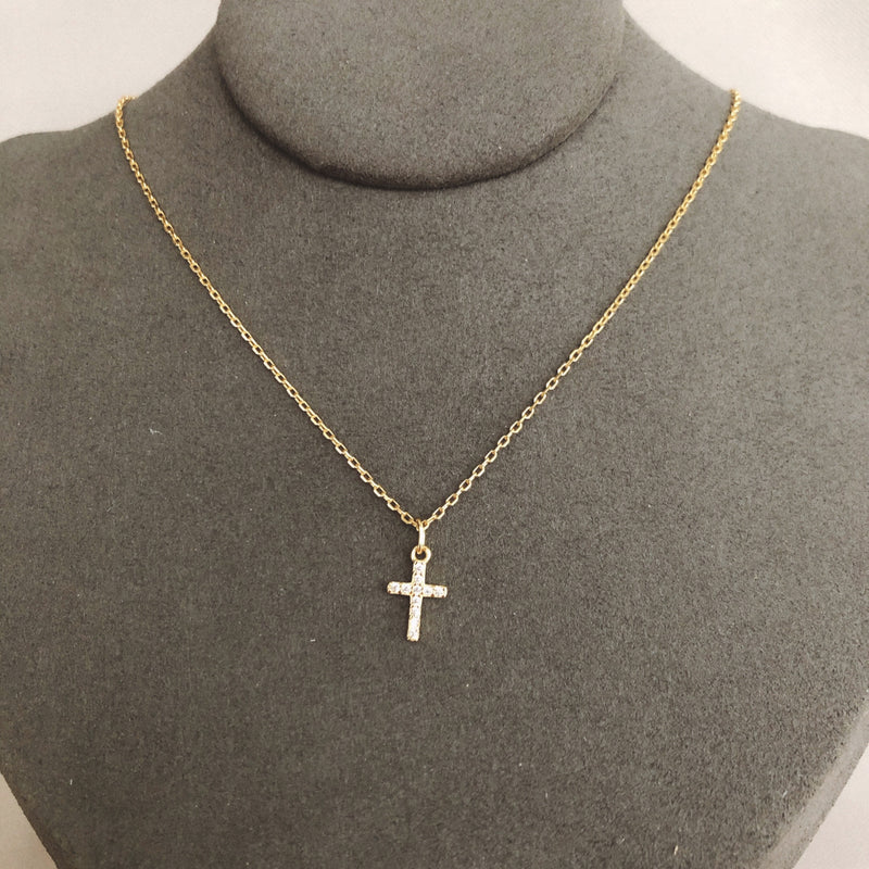 MINI CROSS NECKLACE