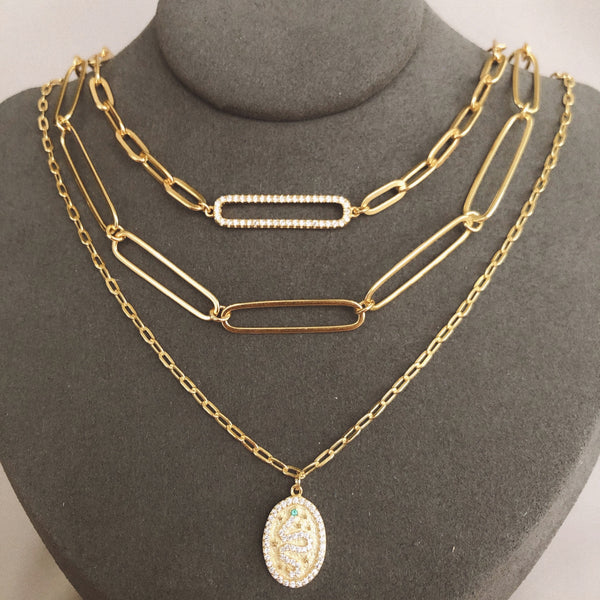 GOLD CHAIN NECKLACE IDEA