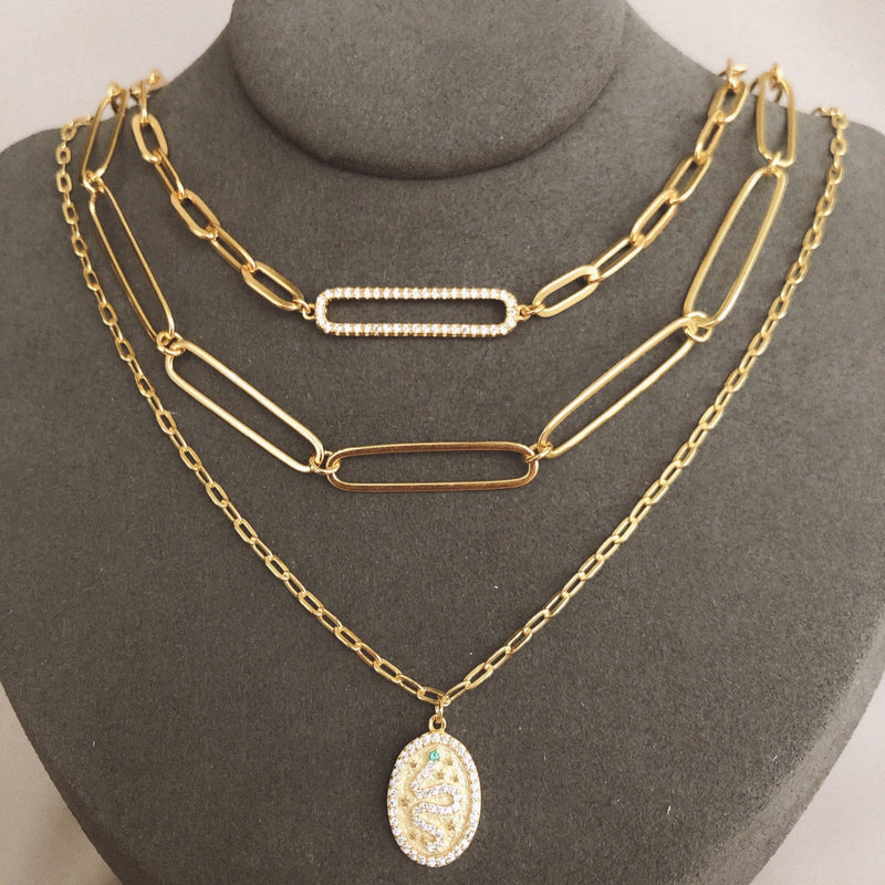 GOLD CHAIN NECKLACE IDEA