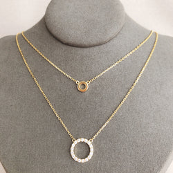 GOLDEN DOBLE LAYER NACKLACE