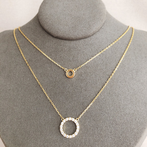 GOLDEN DOBLE LAYER NACKLACE