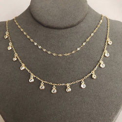 CRYSTAL DROPS DOBLE LAYER