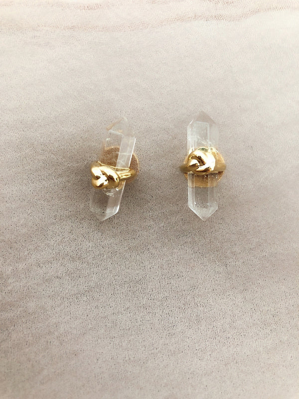 tz1309 NOT QUARTZ EARRING