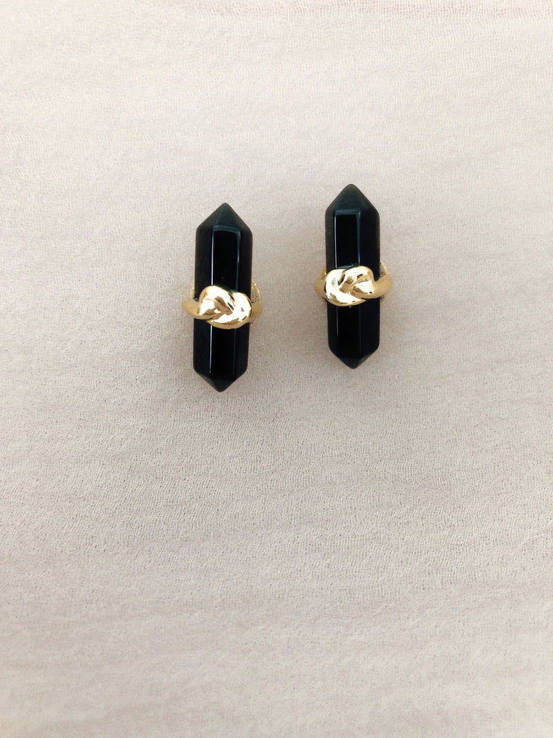 tz1309 NOT QUARTZ EARRING