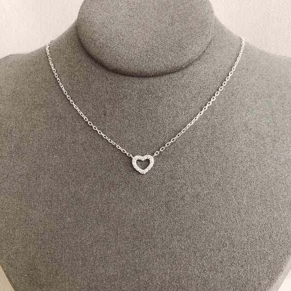 HEART NECKLACE & EARINGS
