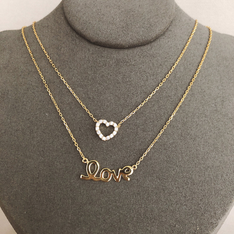 GIVE LOVE NECKLACES