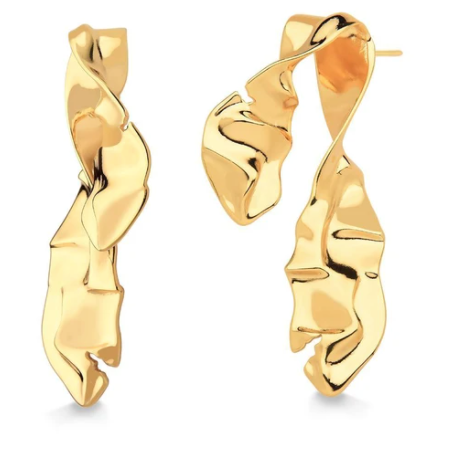 TZ1594 DENTED EARRING