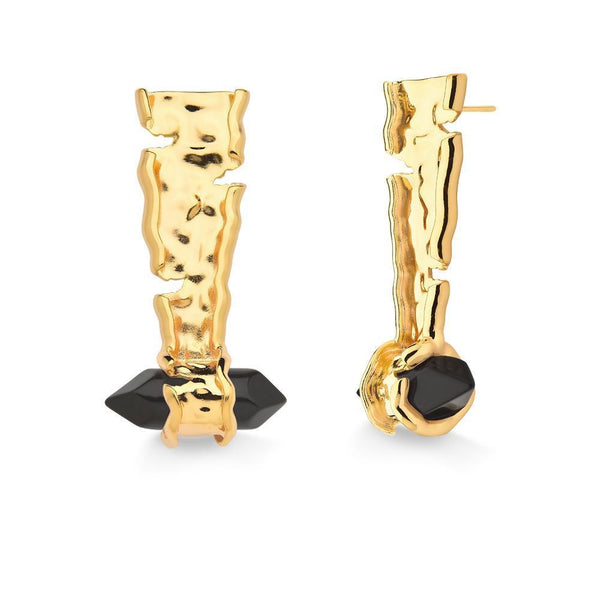 tz1612 RIPPER STONE EARRING