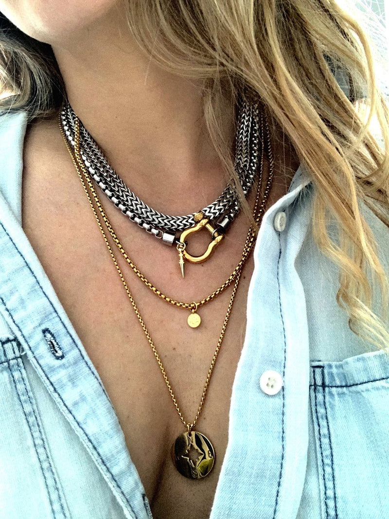 tz-art01 HERRADURA NECKLACE SET