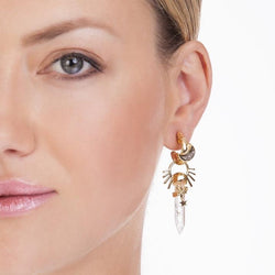 tz1559 Conexao crystal earring