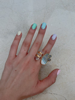 Tz1166 Nature ring gold