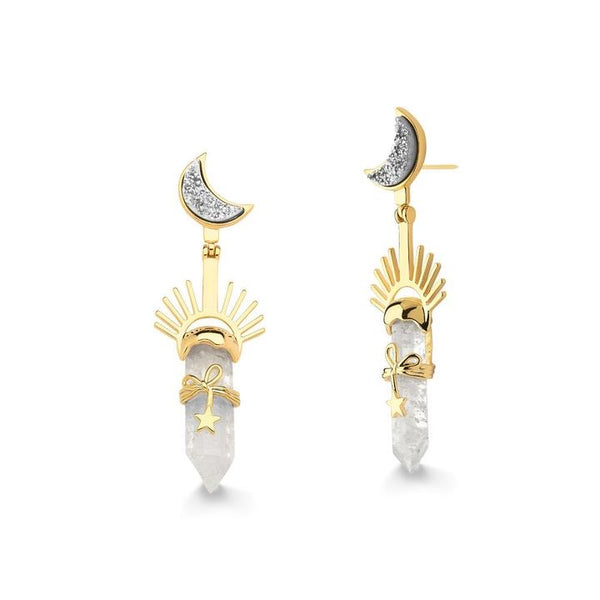 tz1558 Conexao cristal earing