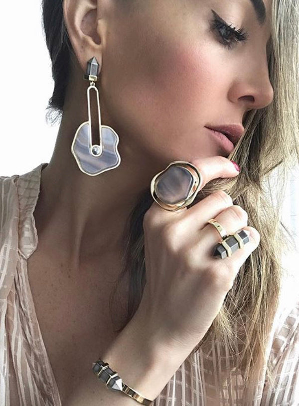 Tz1185 joie earring acquarella