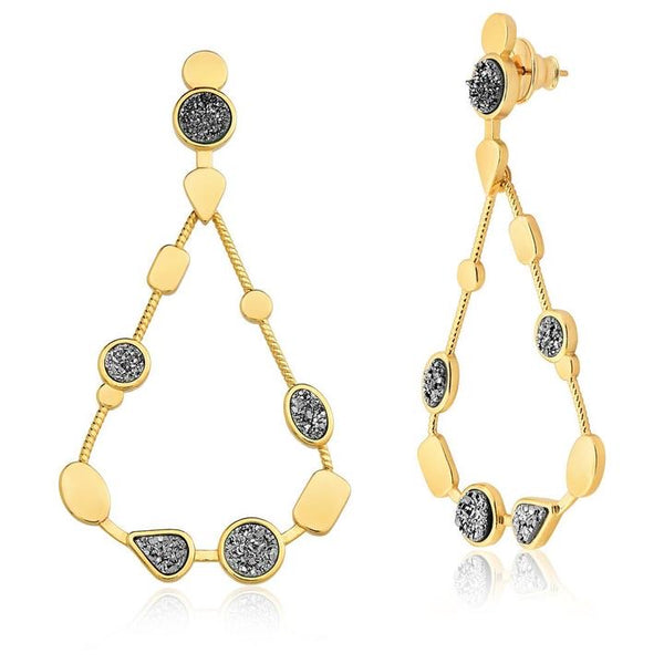 Tz1171 pluie earring acquarella