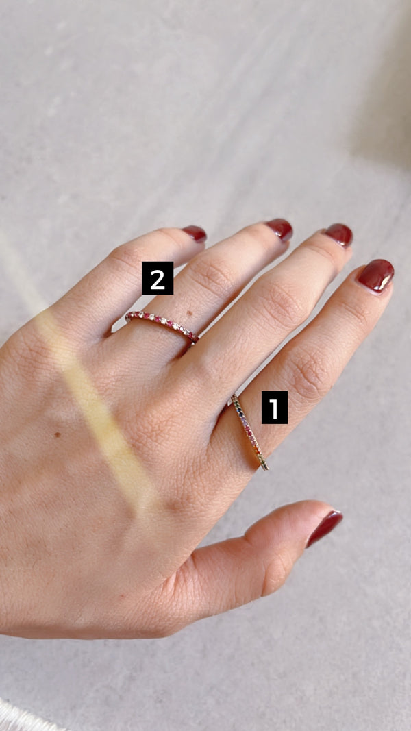 Anillos talla 8