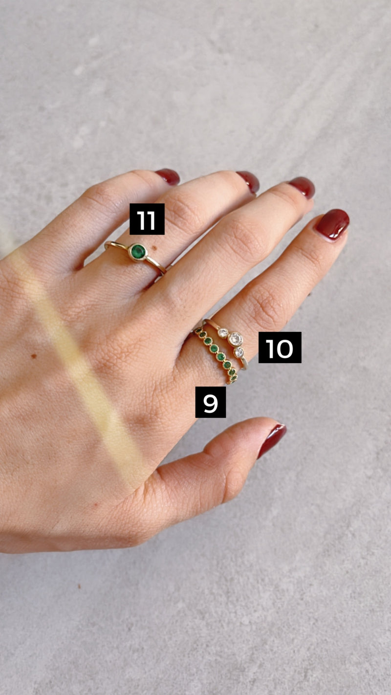 Anillos talla 6