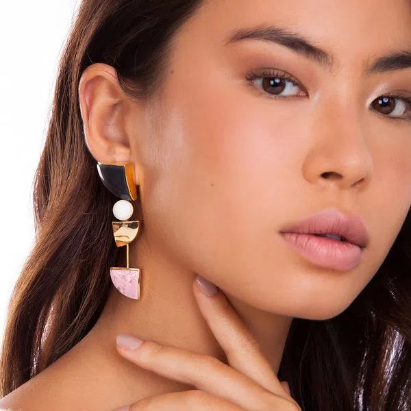 Tz1856 body earring pink