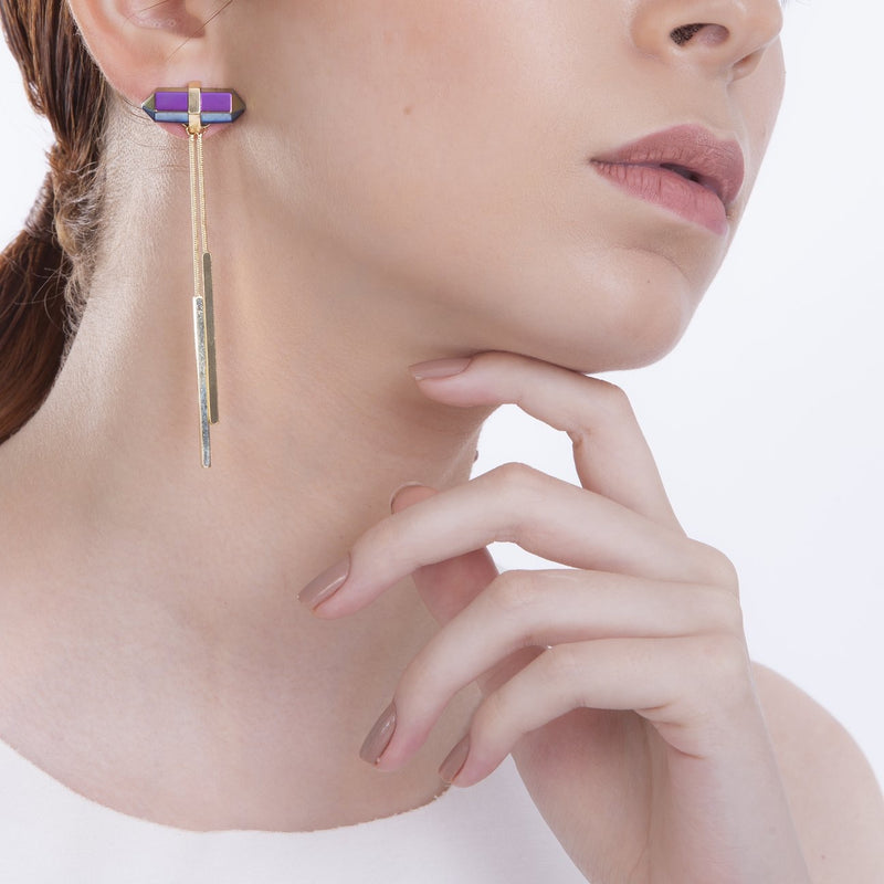 tz1176 petit pierre earring