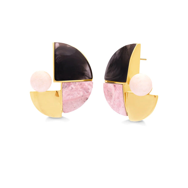 Tz1854 body earring rose