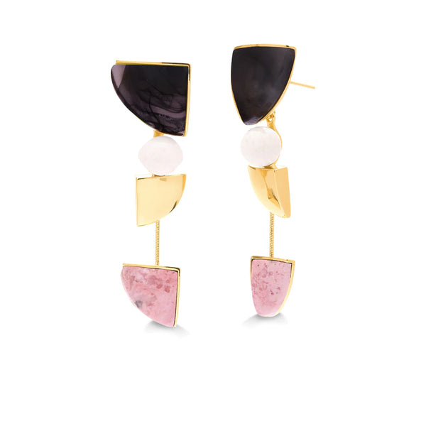 Tz1856 body earring pink