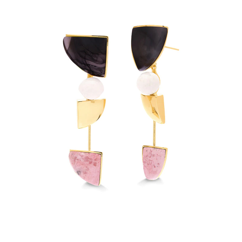 Tz1856 body earring pink