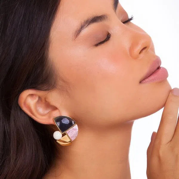 Tz1854 body earring rose
